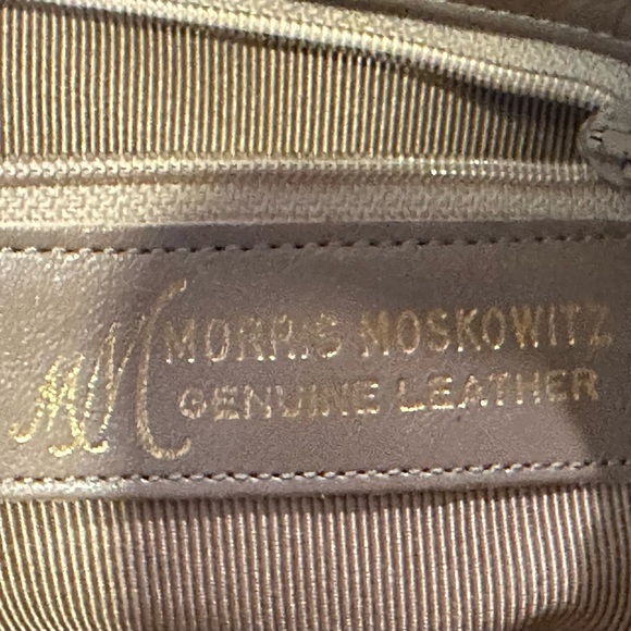Vintage Morris Moskowitz Leather Clutch/Evening Shoulderbag - Picture 3 of 5